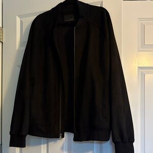 Banana Republic Men's Black Bomber Jacket